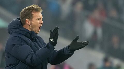 Trainer Julian Nagelsmann von München.