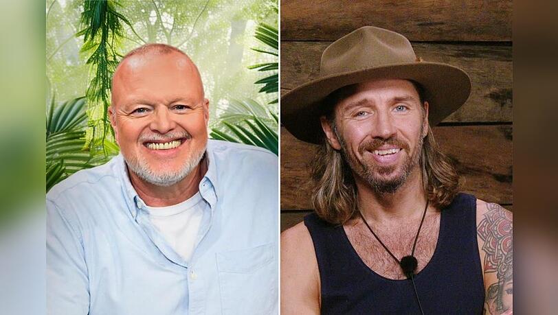 Der eine steckt wirklich, der andere zumindest virtuell im Dschungel: Stefan Raab (l.) und Gil Ofarim.