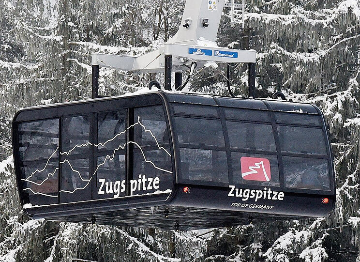Und so schaut die neue Zugspitz-Gondel aus.