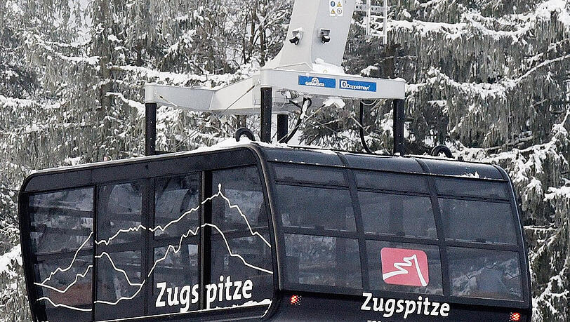 Und so schaut die neue Zugspitz-Gondel aus. Und so schaut die neue Zugspitz-Gondel aus.