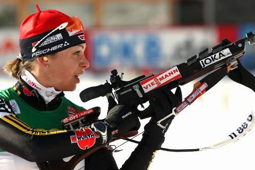 Hoffte auf eine goldene WM: Magdalena Neuner.