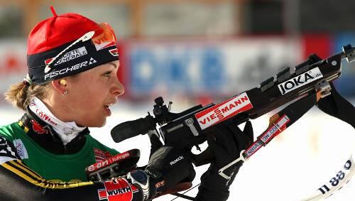Hoffte auf eine goldene WM: Magdalena Neuner. Hoffte auf eine goldene WM: Magdalena Neuner.