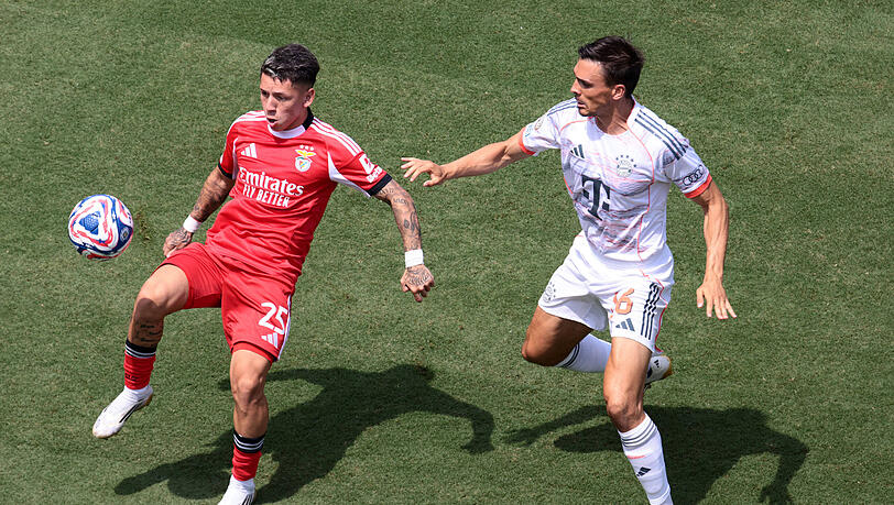 Joao Palhinha blieb gegen Benfica Lissabon blass.