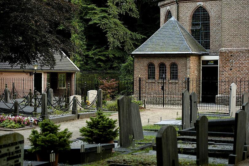 Der Friedhof in Lage Vuursche: Hier wird Prinz Friso begraben.