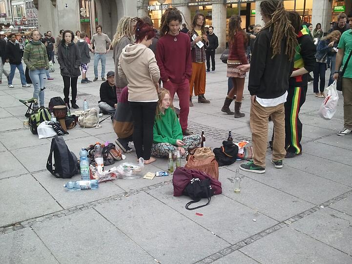 Hanf-Demo am Stachus. Die Bilder.