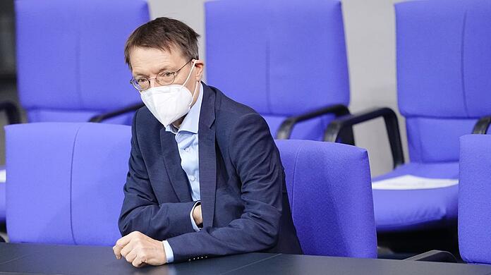 "Ich hoffe, dass ich da in den nächsten Tagen eine positive Botschaft übermitteln kann": Karl Lauterbach.