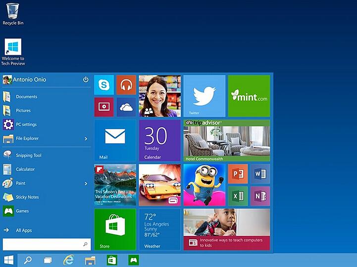 Build 10036 von Windows 10 ist im Internet aufgetaucht. (Symbolbild)