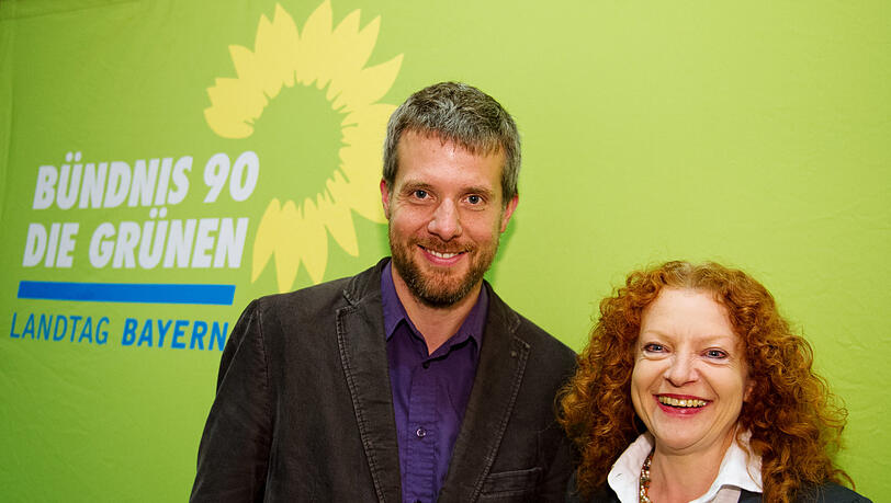 Vorne im Westen/Mitte: Dieter Janecek (Grüne). Vorne im Westen/Mitte: Dieter Janecek (Grüne).