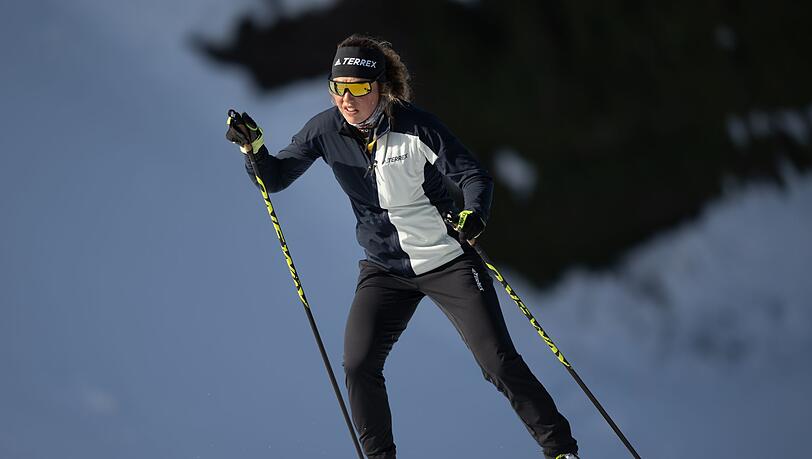 Laura Dahlmeier ist beim Bergsteigen verunglückt. (Archivbild)