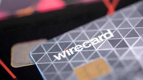 Eine Kreditkarte des Bezahldienstleister Wirecard.