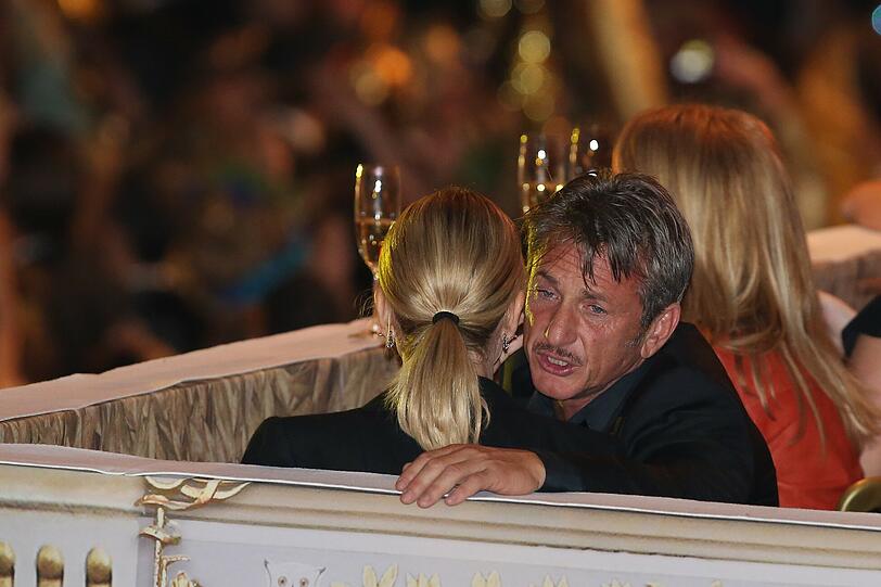 Charlize Theron und Sean Penn