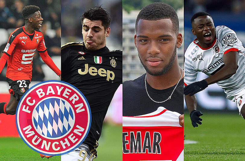 Der Fc Bayern buhlt derzeit um einige Spieler.