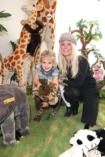 Tina Kaiser mit Tochter Liv