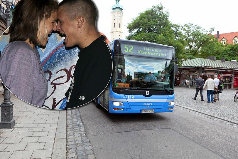 Nach einem Streit mit seiner Ex-Freundin lief ein 20-Jähriger vor einen anfahrenden Bus. (Symbolbild)
