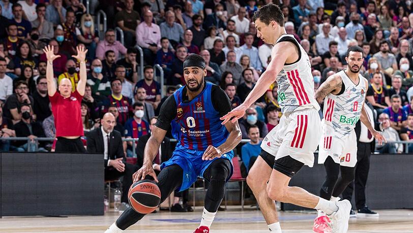 Ein "Kernstück" bei Bayerns Basketballern: Vladimir Lucic (r.).