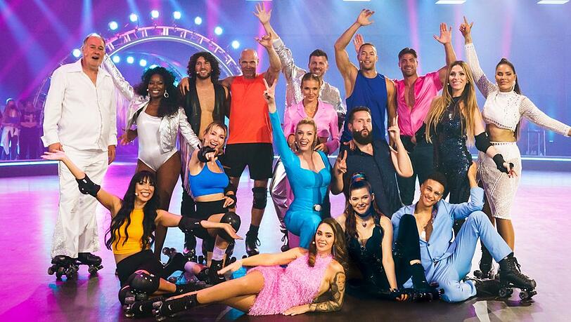 Die teilnehmenden Promis von "Skate Fever – Stars auf Rollschuhen". Die teilnehmenden Promis von "Skate Fever – Stars auf Rollschuhen".