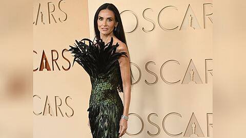 Demi Moore bei den diesj&auml;hrigen Oscars.