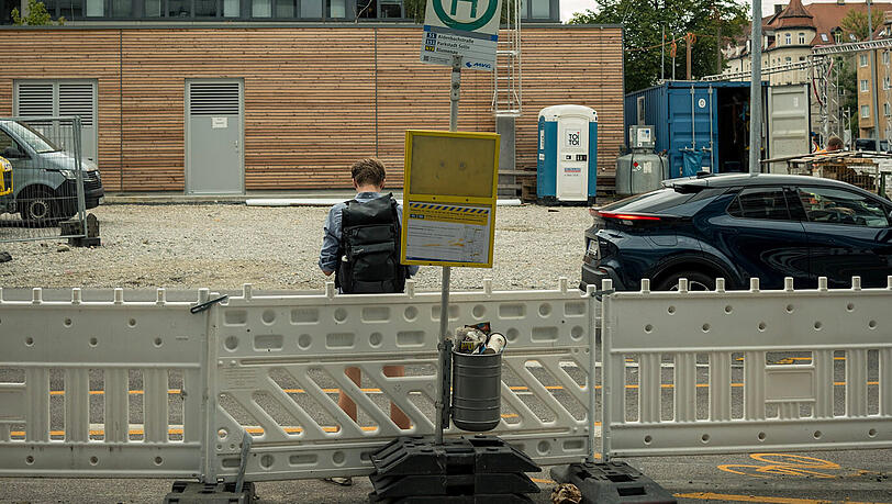 Die Baustelle an der Laimer Unterführung wirkt auf den ersten Blick etwas verwirrend. Die Baustelle an der Laimer Unterführung wirkt auf den ersten Blick etwas verwirrend.