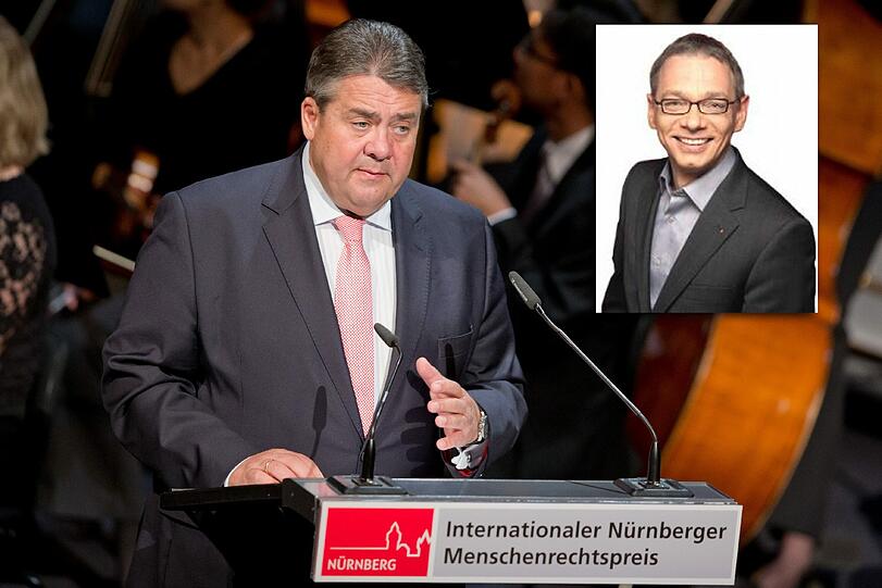 Stocksauer auf seinen Parteichef in Berlin: Roland Fischer (r.), Vize-Vorsitzender der Münchner SPD.