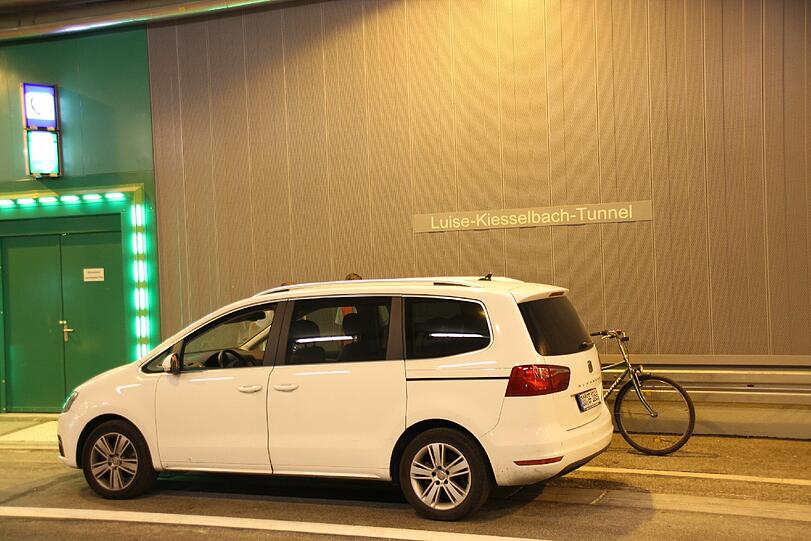 So gut wie fertig: Die Bilder vom Luise-Kiesselbach-Tunnel.