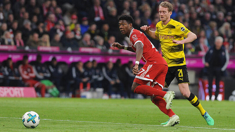 David Alaba: Note 2 - Präzises flaches Zuspiel von links beim 2:0. Harmonierte fast wie zu besten Zeiten mit Ribéry auf der linken Außenbahn. Machte viel nach vorne und ging zur Halbzeit raus.