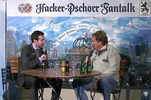 Miki Stevic stellte sich den Fragen von Stefan Schneider