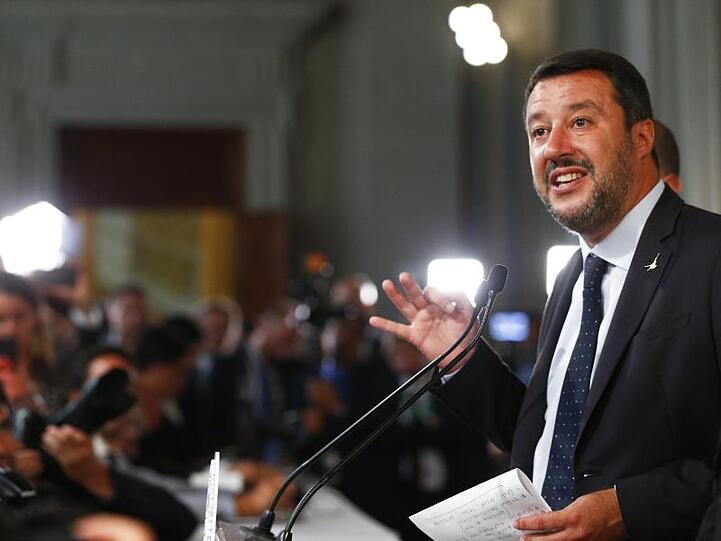 Der bisherige Innenminister Matteo Salvini hat die Koalition in Rom gesprengt und will eine schnelle Neuwahl.