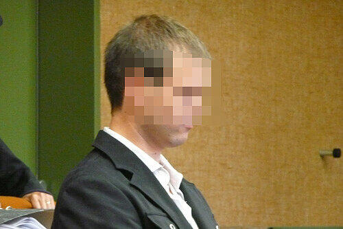 Leonhard H. einer der drei angeklagten Tankstellen-Räuber