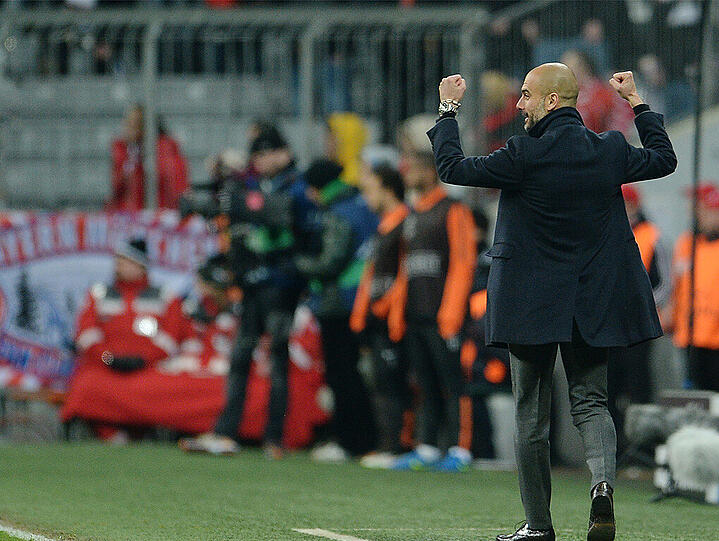 Pep Guardiola äußert sich nach dem 7:0 Sieg gegen Donezk zum Spiel und die Bayern-Stars. (Symbolbild)