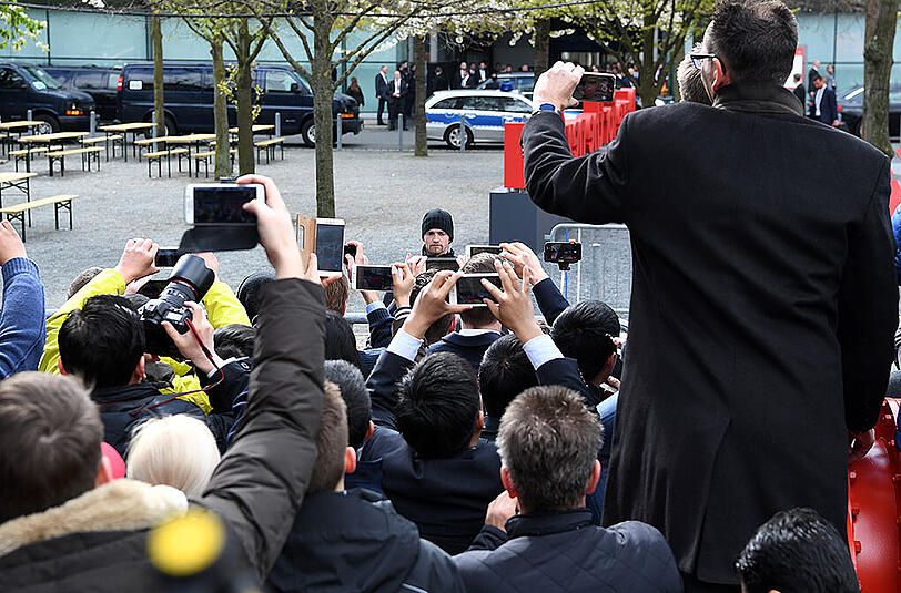 Bundeskanzlerin Angela Merkel und US-Präsident Barack Obama waren am Montag zu Besuch auf der Hannover Messe. Die Bilder.