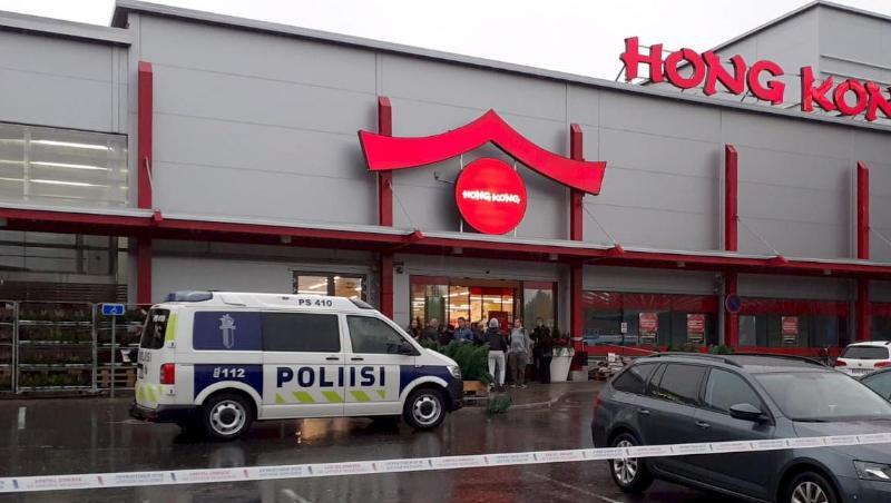 Tatort in Kuopio: Eine Frau starb, mehrere Menschen wurden verletzt. Tatort in Kuopio: Eine Frau starb, mehrere Menschen wurden verletzt.