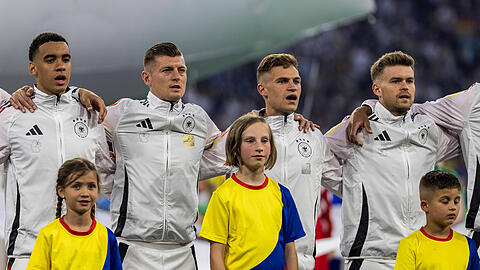 Die Heimat steht bei den DFB-Spielern auf der Brust.