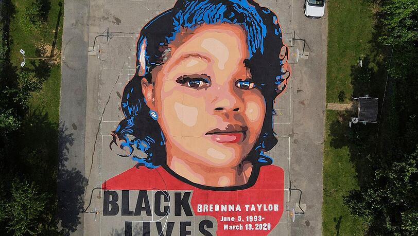 Der Name der 26-jährigen Breonna Taylor wurde zu einem Symbol der Bewegung gegen Rassismus und Polizeigewalt. (Archivbild)