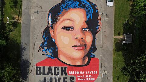 Der Name der 26-jährigen Breonna Taylor wurde zu einem Symbol der Bewegung gegen Rassismus und Polizeigewalt. (Archivbild)