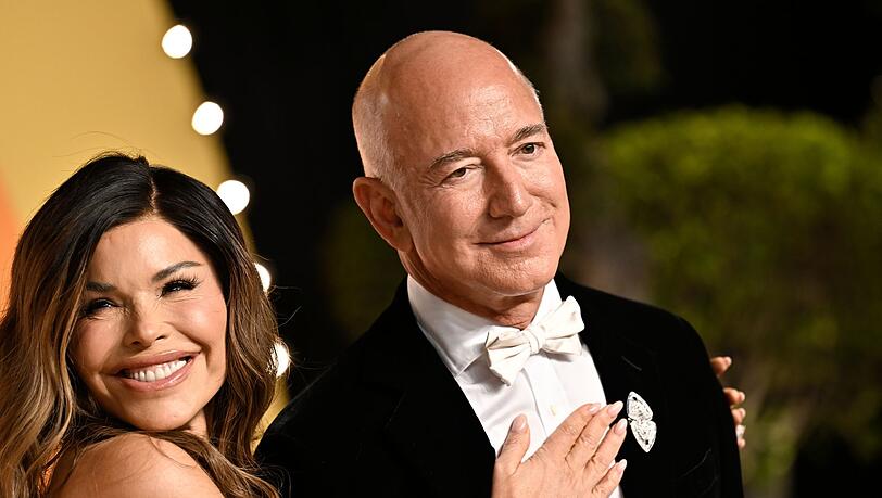 Der Amazon-Gründer und die Journalistin wollen mit etwa 200 Gästen feiern. (Archivbild)