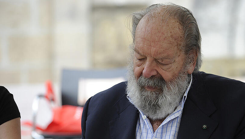 Bud Spencer bei einer Autogrammstunde