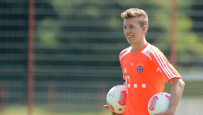 Nachwuchshoffnung Mitchell Weiser hat Spaß. Nachwuchshoffnung Mitchell Weiser hat Spaß.