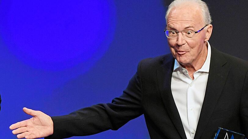 Einer seiner seltenen öffentlichen Auftritte: Franz Beckenbauer am Samstag bei der Verleihung des Bayerischen Sportpreises.