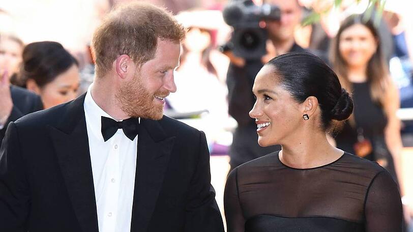 Prinz Harry und Herzogin Meghan bei einem Auftritt in London