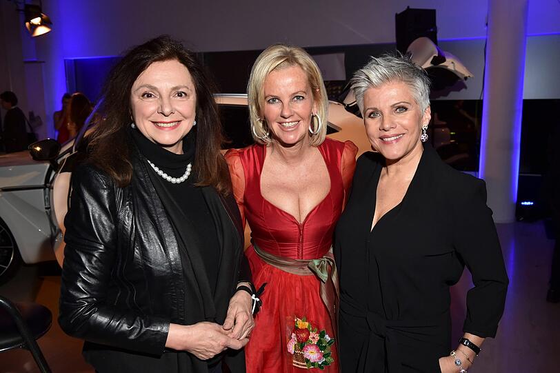 Uschi Dämmrich von Luttitz, Astrid Söll und Birgit Schrowange