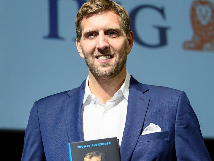 Stellte in Frankfurt das Buch "The Great Nowitzki" vor: Dirk Nowitzki.