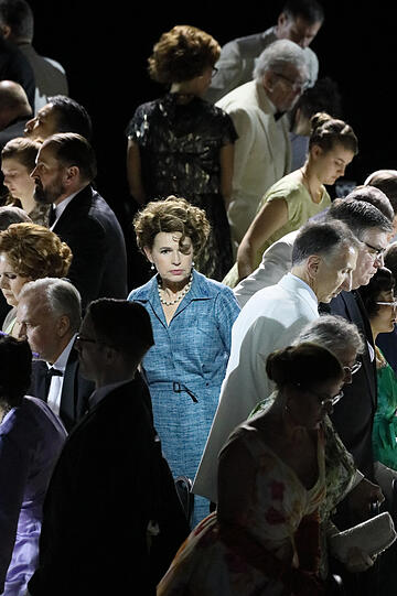 Sophie Koch in "Die Passagierin".