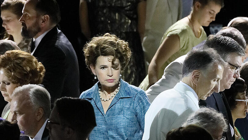 Sophie Koch in "Die Passagierin". Sophie Koch in "Die Passagierin".