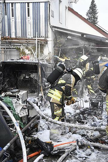 Die Feuerwehr hatte am Freitag jede Menge zu tun.