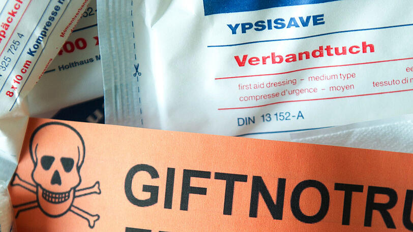 Der Giftnotruf in München wurde im vergangenen Jahr oft angerufen.
