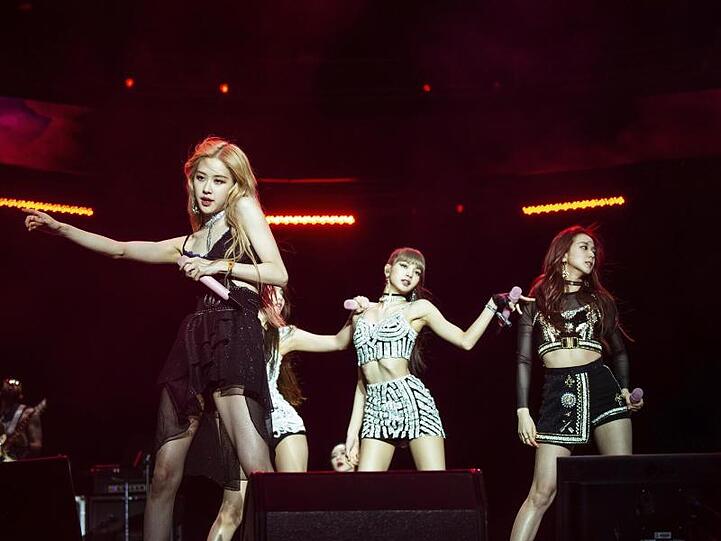 Blackpink beim "Coachella Music & Arts" Festival 2019.