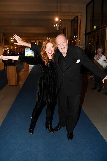 Ralph Siegel mit Frau Laura.
