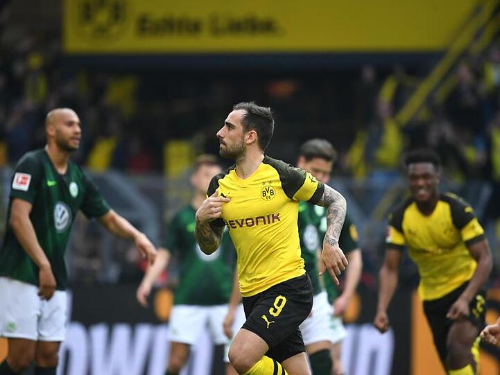 Dortmunder Matchwinner gegen Wolfsburg: Paco Alcácer.