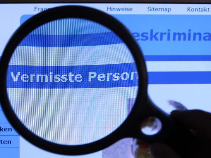 Ein Fahndungsaufruf auf der Internetseite des Bundeskriminalamtes (BKA).