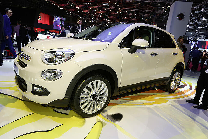 Der Fiat 500X ist eng mit dem Jeep Renegade verwandt, der auch in Italien gebaut wird.